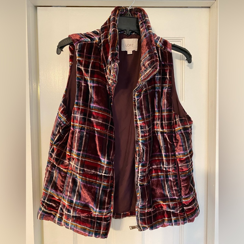 Velvet vest
